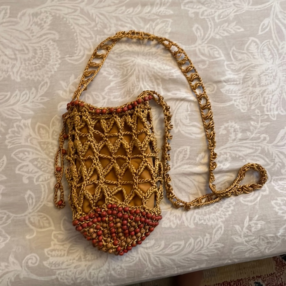 Free people mini cross body purse